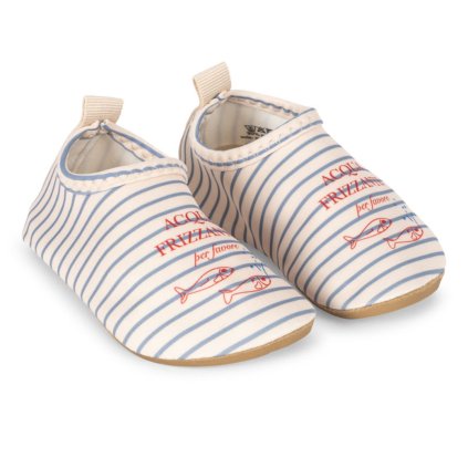 KONGES SLOJD Boty do vody ASTER - STRIPE BLUIE