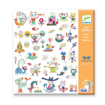 DJECO Samolepky Postavičky Djeco