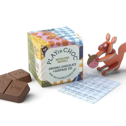 PLAYiN CHOC Čokoláda Lesní zvířátka