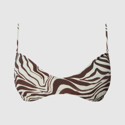 UNDERSTATEMENT Plavky (top) Shaped Zebra