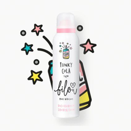 BILOU Sprchová pěna Funky Cola - 200 ml