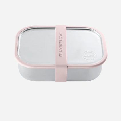 AYA&IDA Svačinový Box 1000 ml - Soft Rose