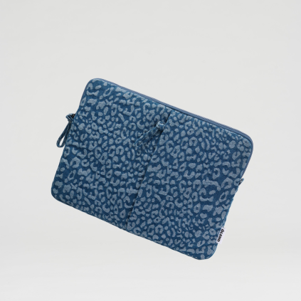 ÖLEND ÖLEND Obal na Notebook - Leopard denim