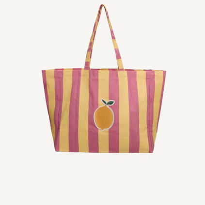 STICKY LEMON Taška shopper - lemon tree + rosebay