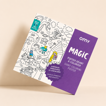 OMY Omalovánky plakát Magic
