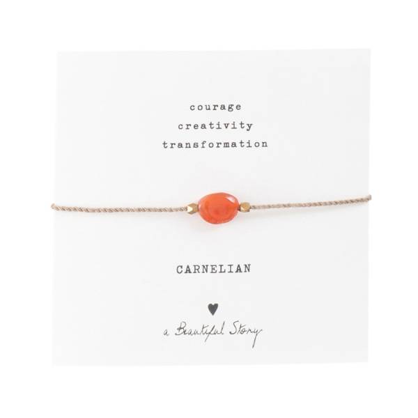 A BEAUTIFUL STORY Náramek - Carnelian