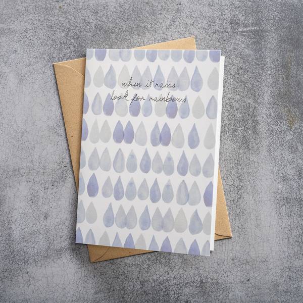 A BEAUTIFUL STORY Přáníčko - Raindrops