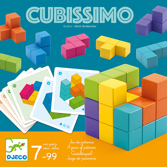 Dřevěný hlavolam Cubissimo