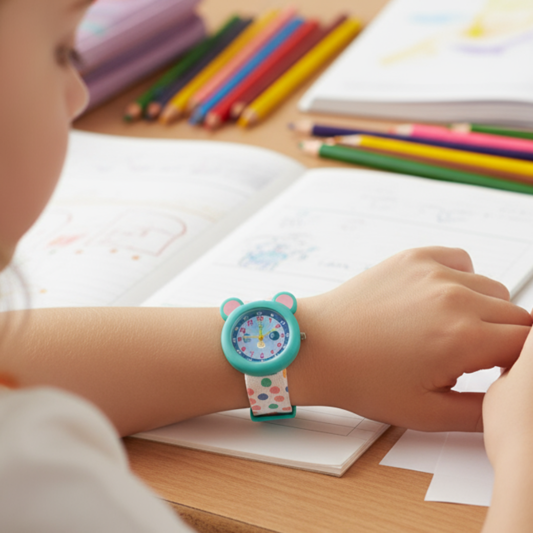 Dětské hodinky s myškou od Djeco