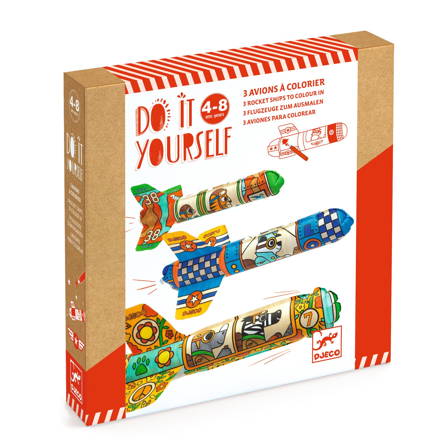 DJECO DIY Házecí rakety