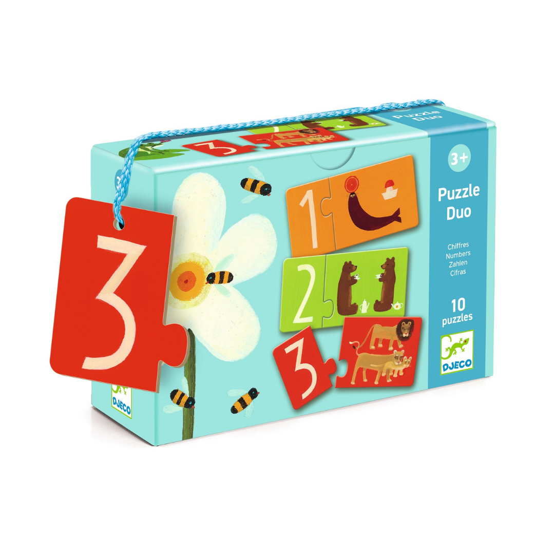 DJECO Duo puzzle Čísla
