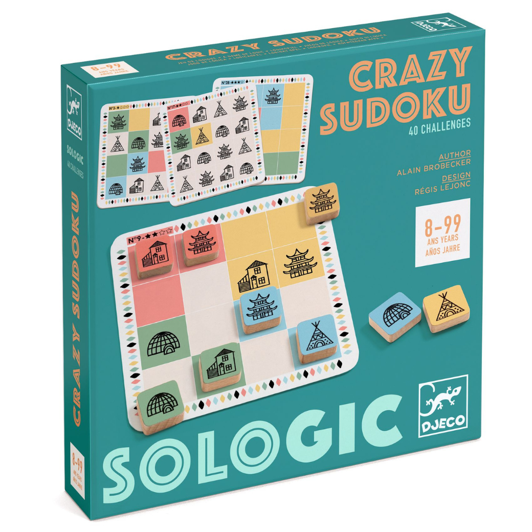 DJECO Hra bláznivé Sudoku