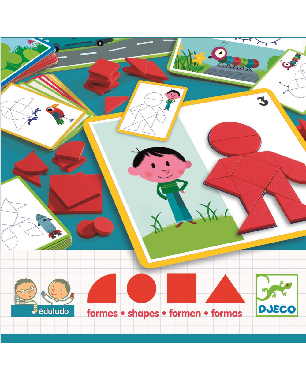 Eduludo – Didaktická hra Skládáme tvary
