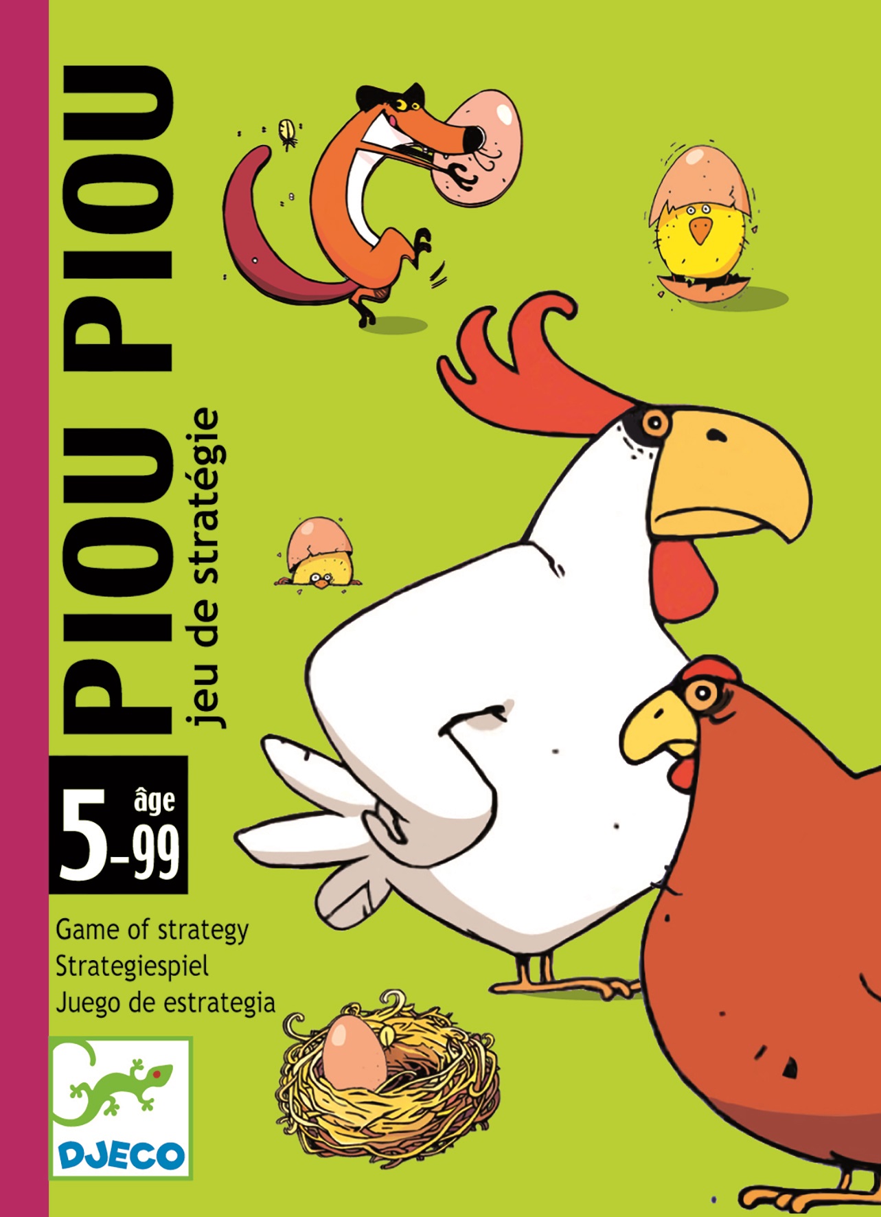 DJECO Piou Piou - karetní hra