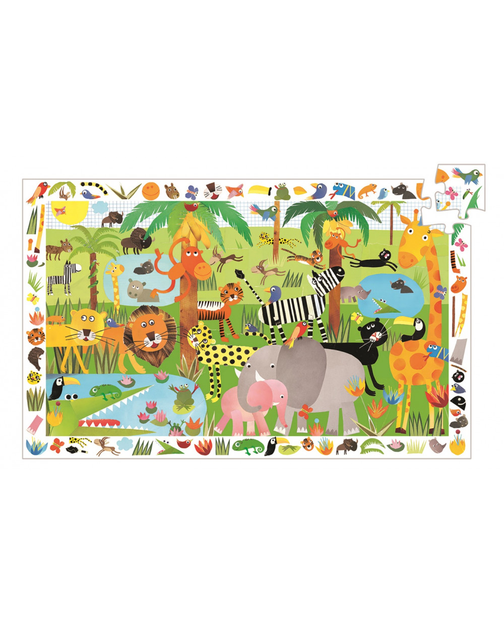 DJECO Puzzle Prales - 35 pcs