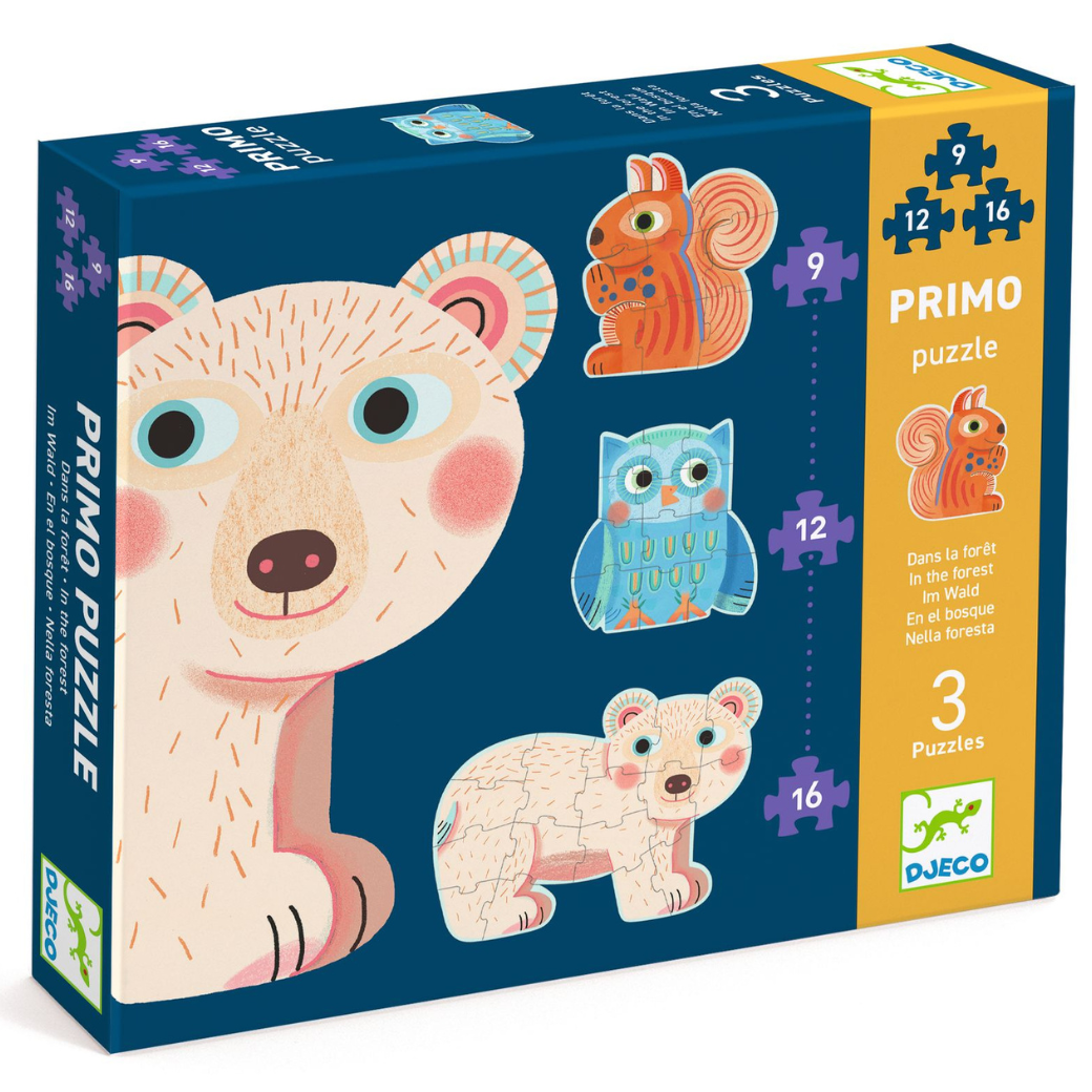 DJECO Puzzle pro nejmenší - V lese