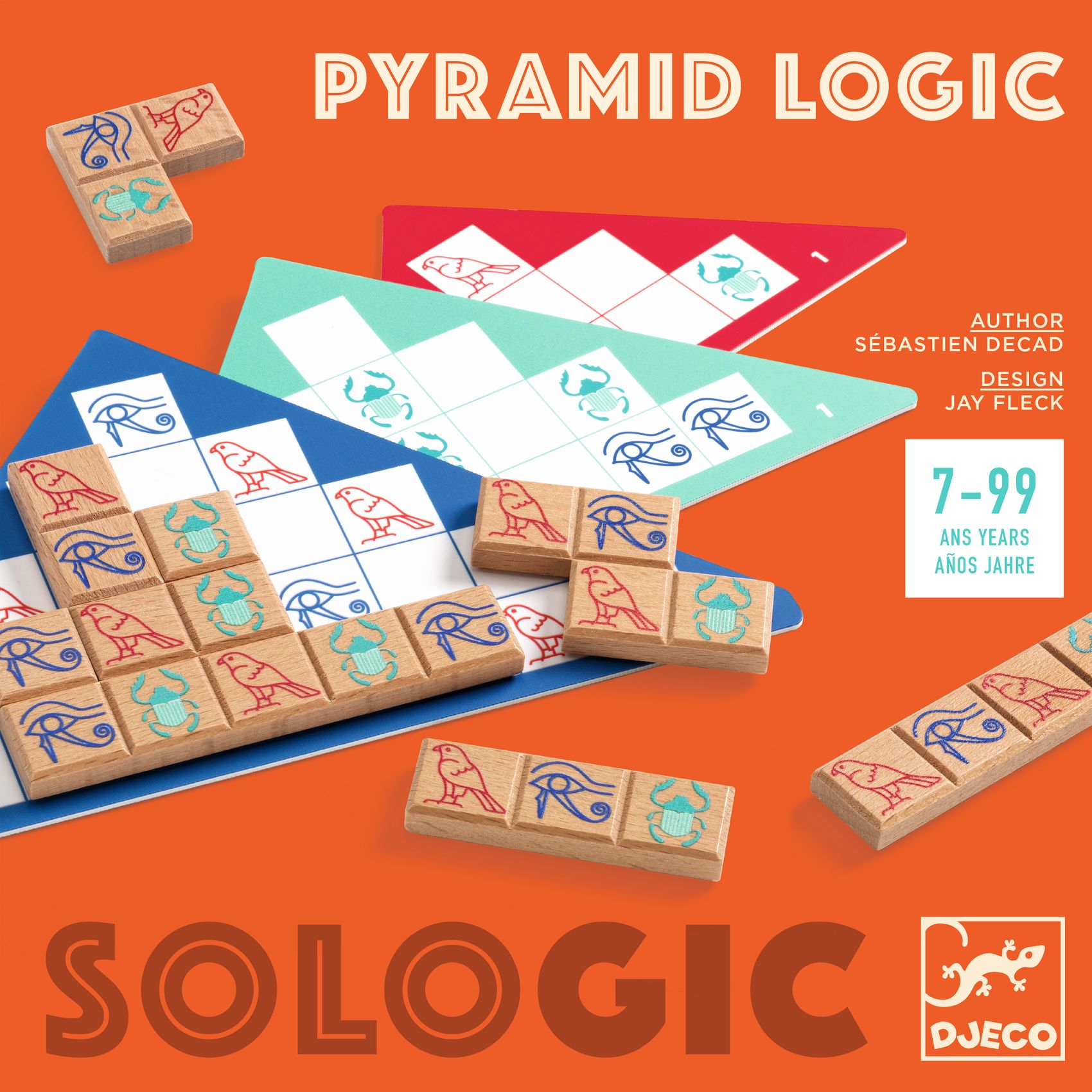 Logická hra Pyramid Logic Djeco