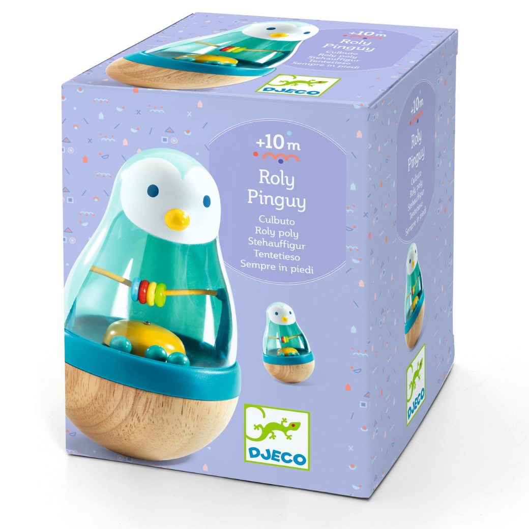 Interaktivní hračka Roly Pingui Djeco