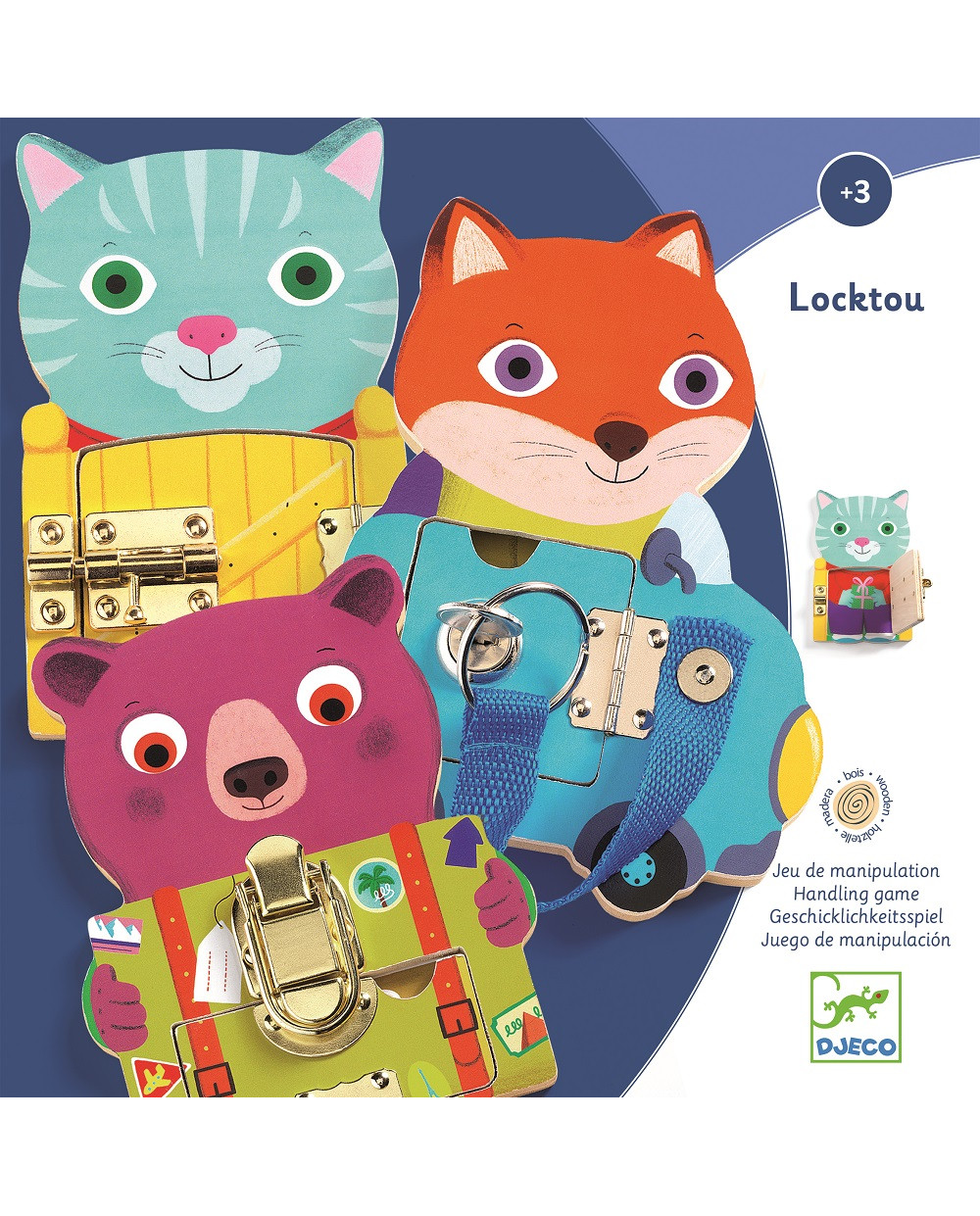 DJECO Zamykací zvířátka