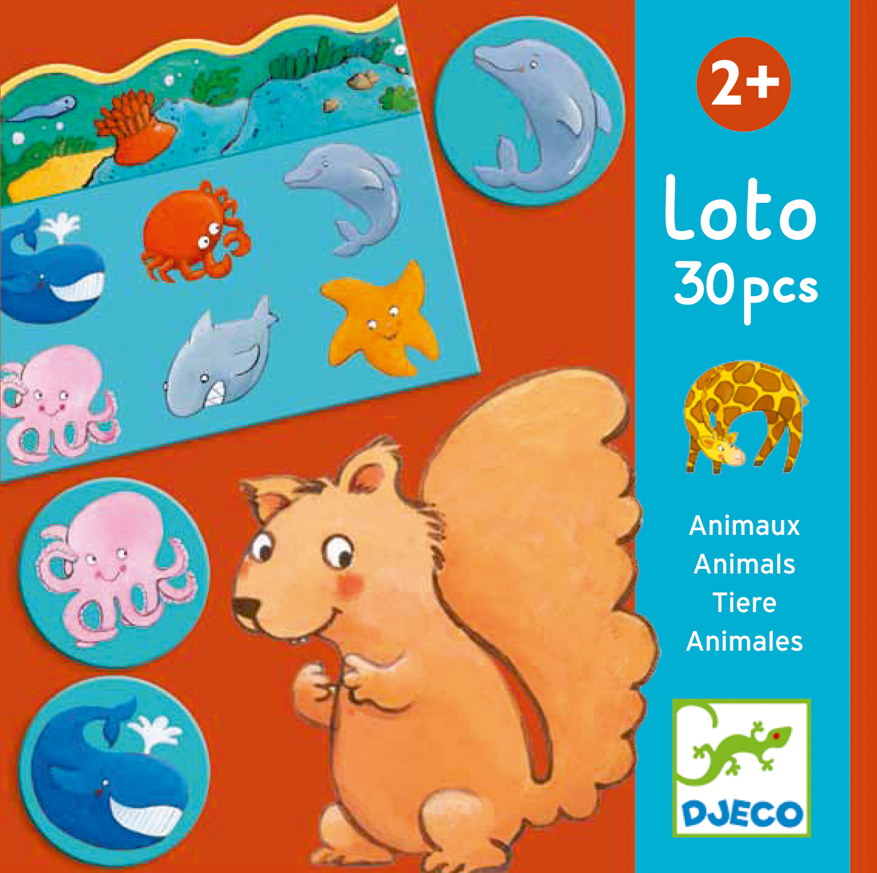 DJECO Zvířátkové loto