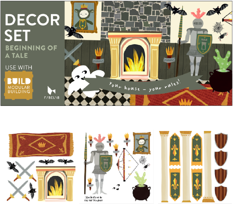 FABELAB Sada doplňků Můj hrad