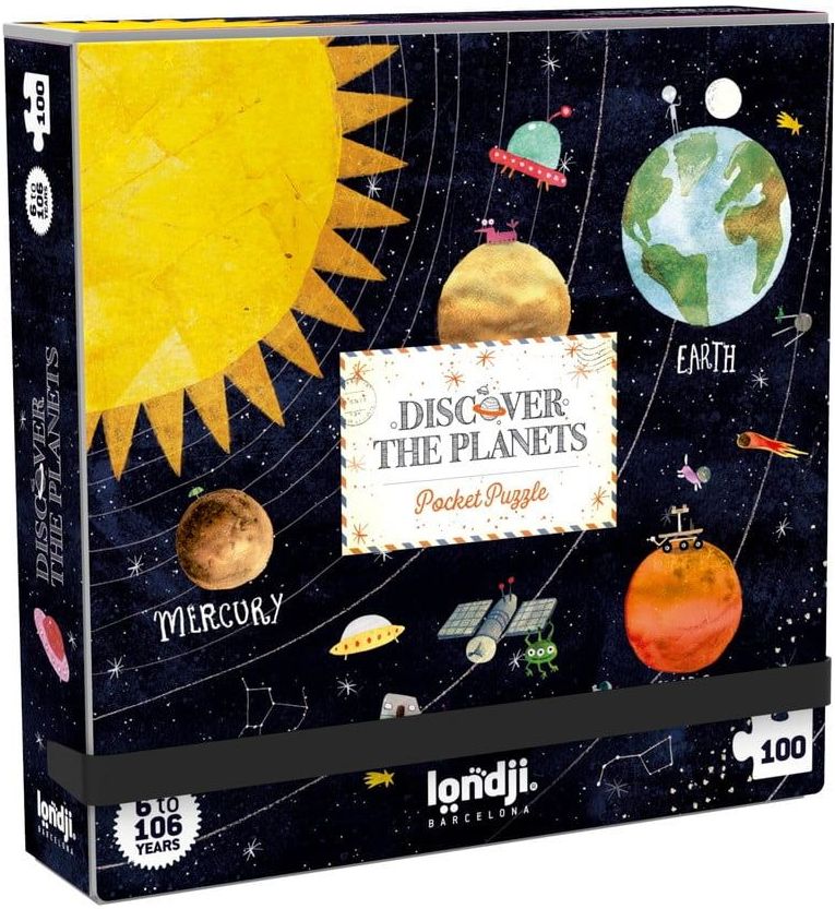 Levně LONDJI Kapesní puzzle Objev planety - 100 pcs