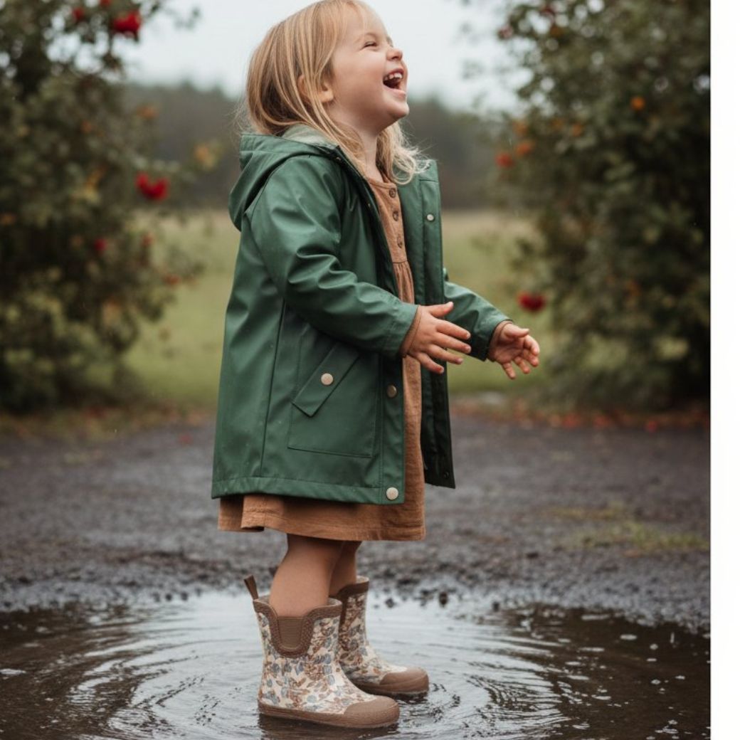 KONGES SLOJD Holinky WELLY - ORANGERY BLUE Velikost: 32