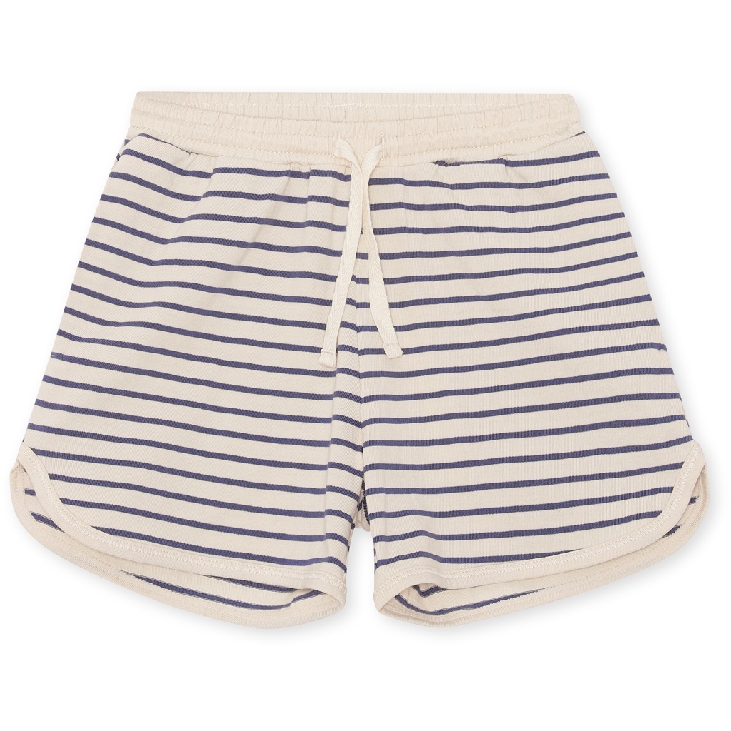KONGES SLOJD Kraťásky Lin - INDIGO STRIPE Velikost: 12m