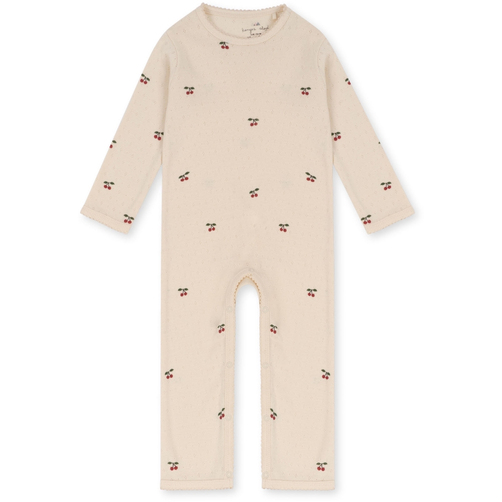 KONGES SLOJD Overal MINNIE - GOTS CHERRY Velikost: 18m