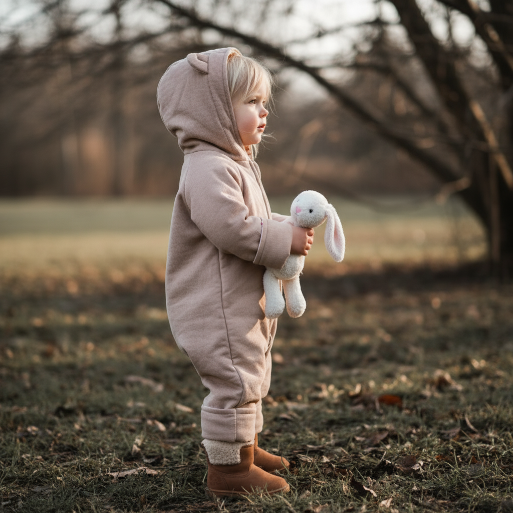 KONGES SLOJD Overálek TEDDY - MAPLE SUGAR Velikost: 2y