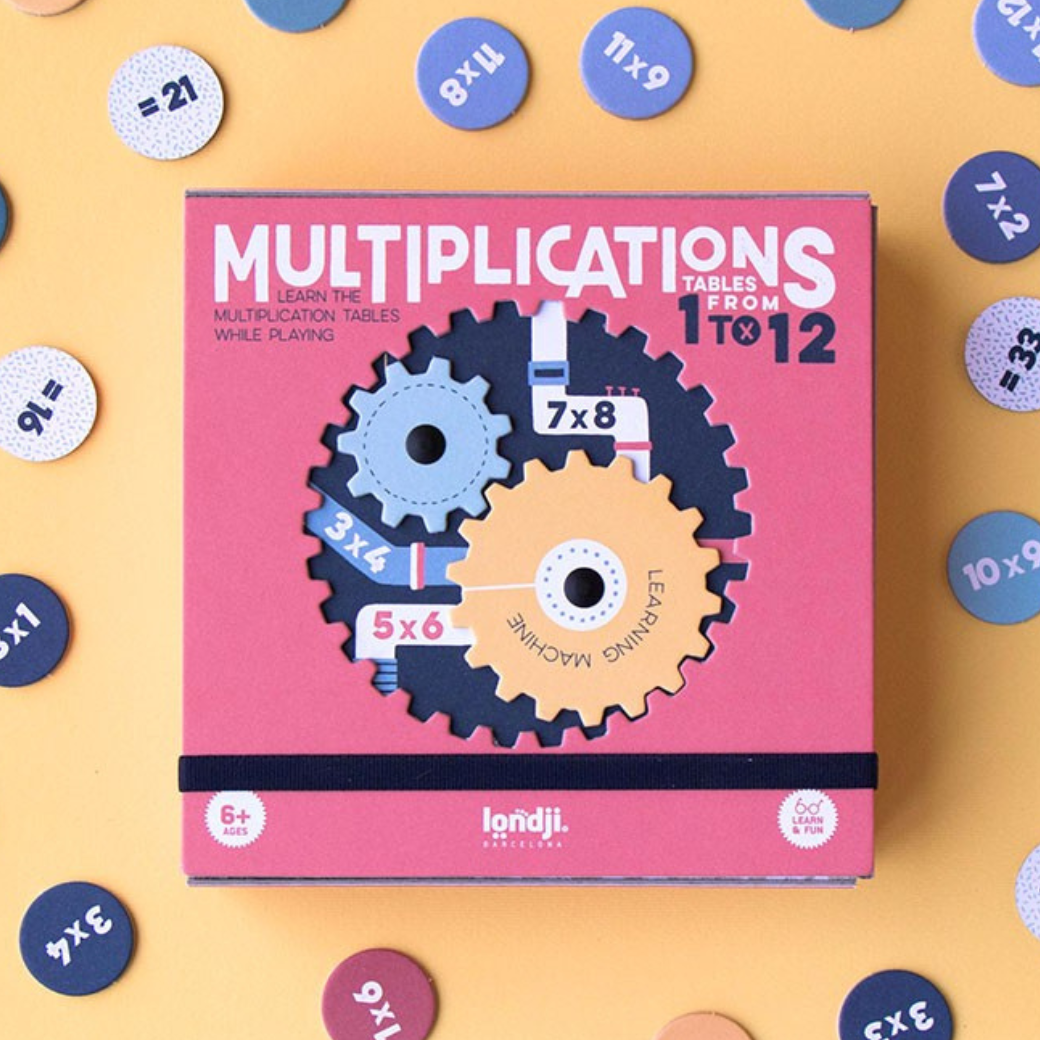 LONDJI Didaktická hra Násobení - Multiplications