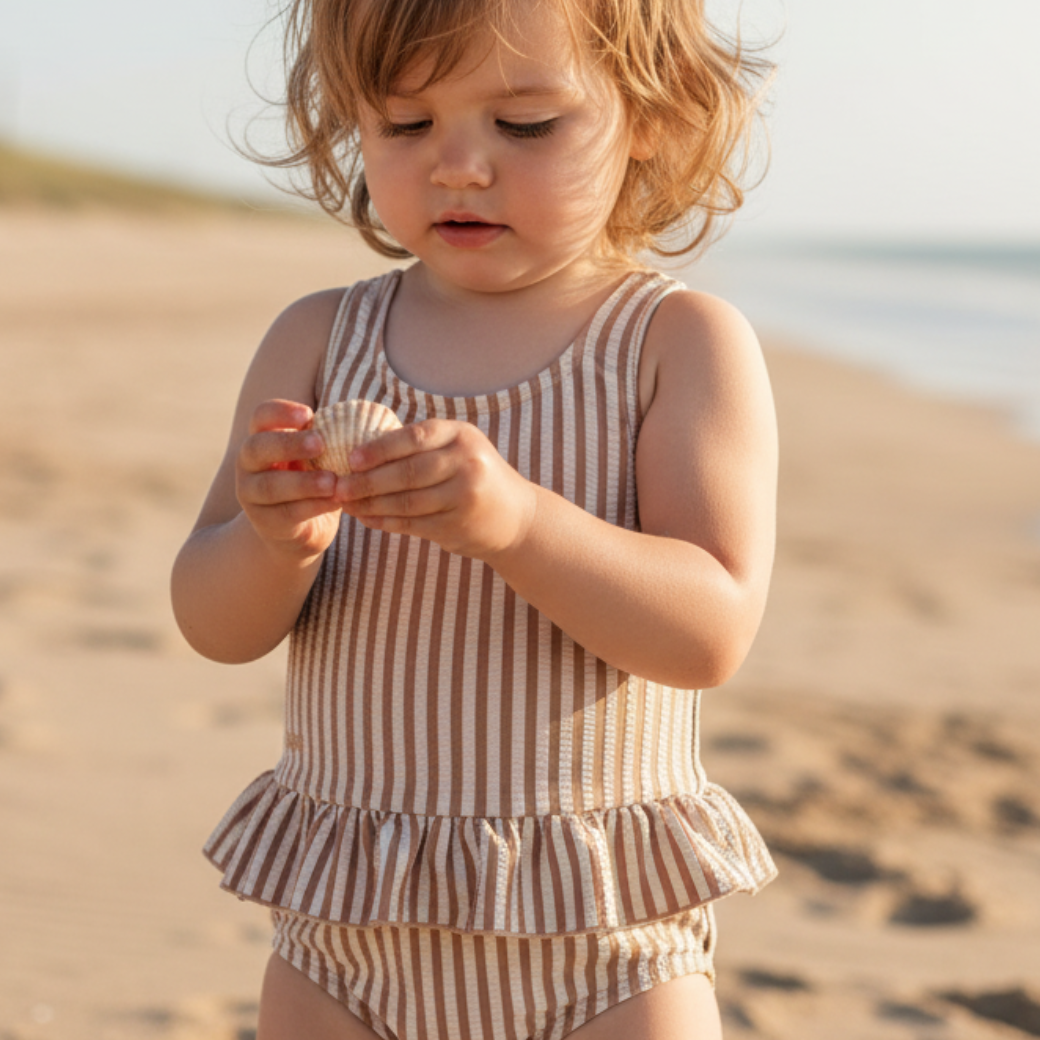 LIEWOOD Amara plavky - Stripe/Tuscany rose Velikost: 1-1,5y