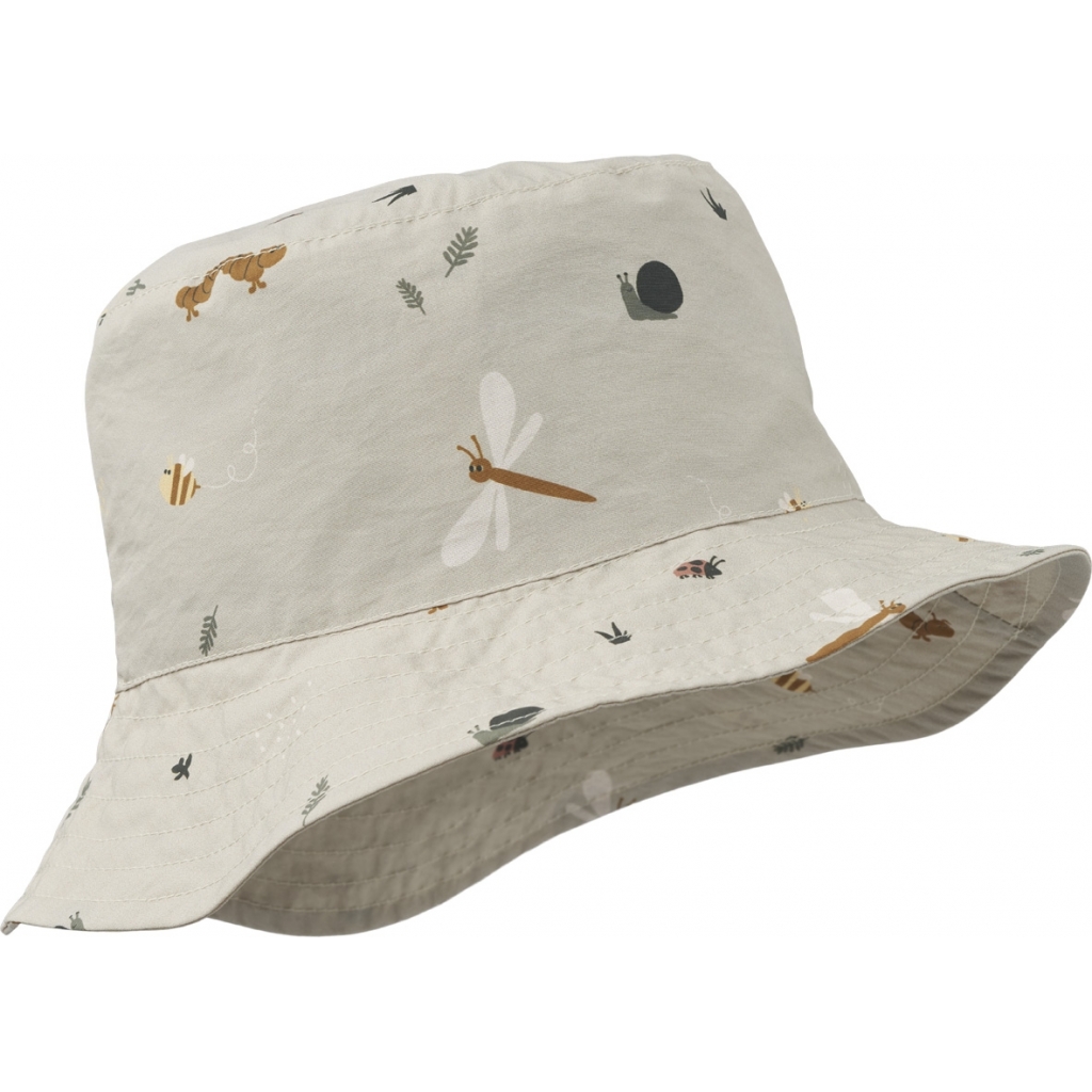 LIEWOOD Klobouček Damon - Nature/mist mix Velikost: 3-6m