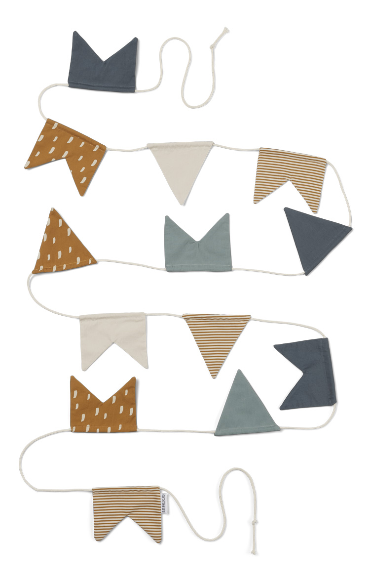 LIEWOOD Vlaječky - Blue multi mix