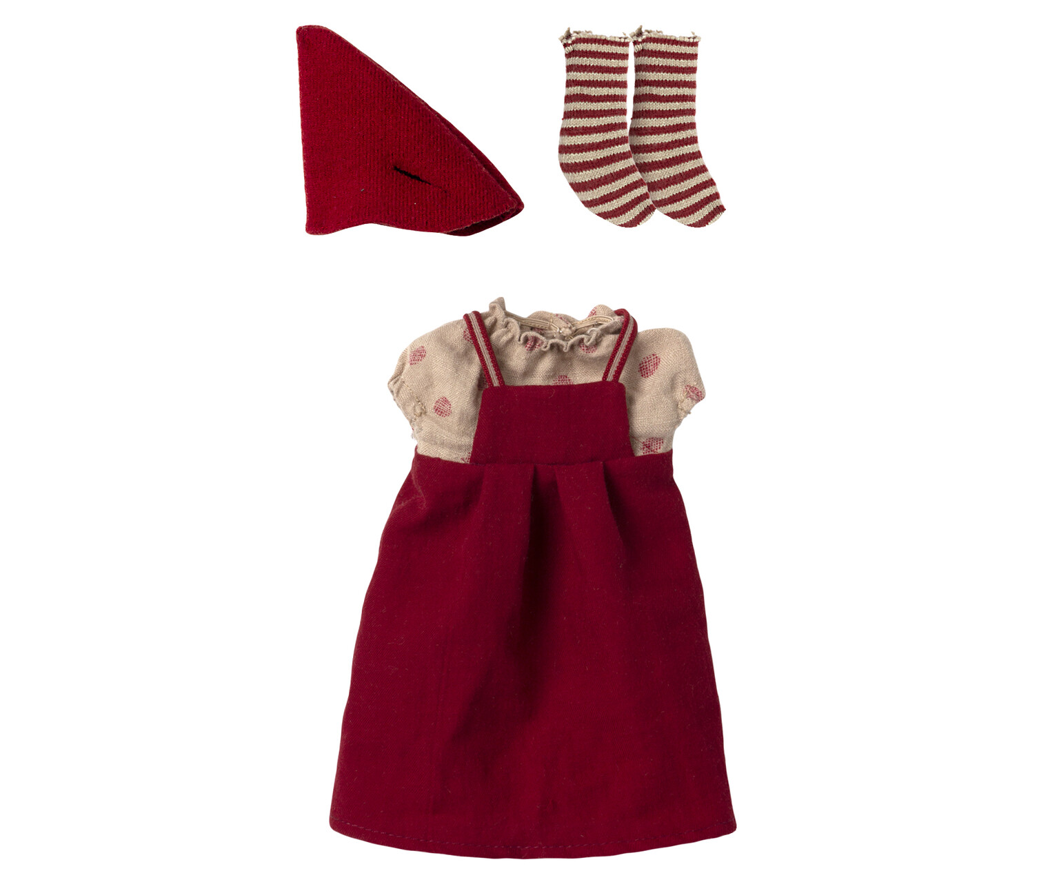 MAILEG Vánoční šaty pro myšku - medium