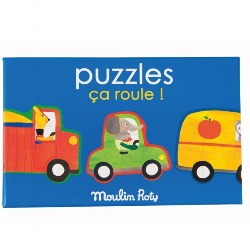 Puzzle Auta Moulin Roty