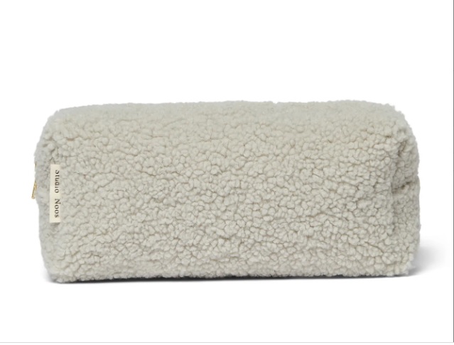 STUDIO NOOS Pouzdro - Light grey Teddy