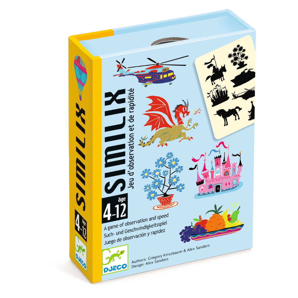 Similix: kartová rýchla postrehová hra