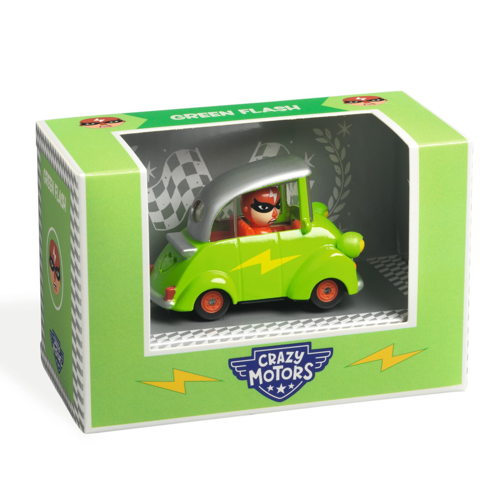DJECO Crazy motors autíčko Green Flash
