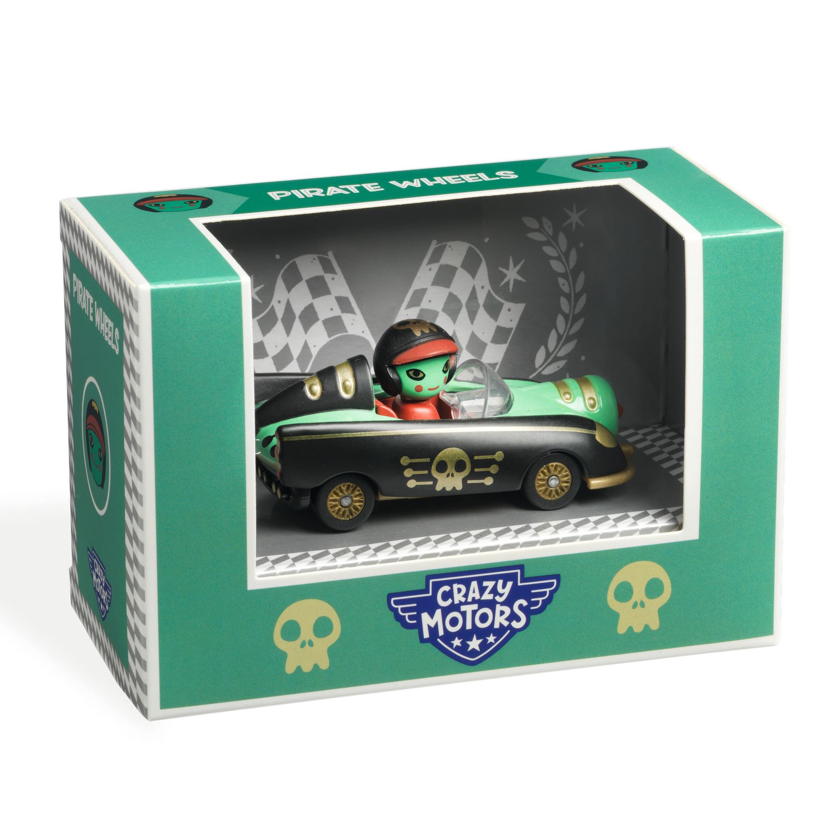 DJECO Crazy motors autíčko Pirate Wheels