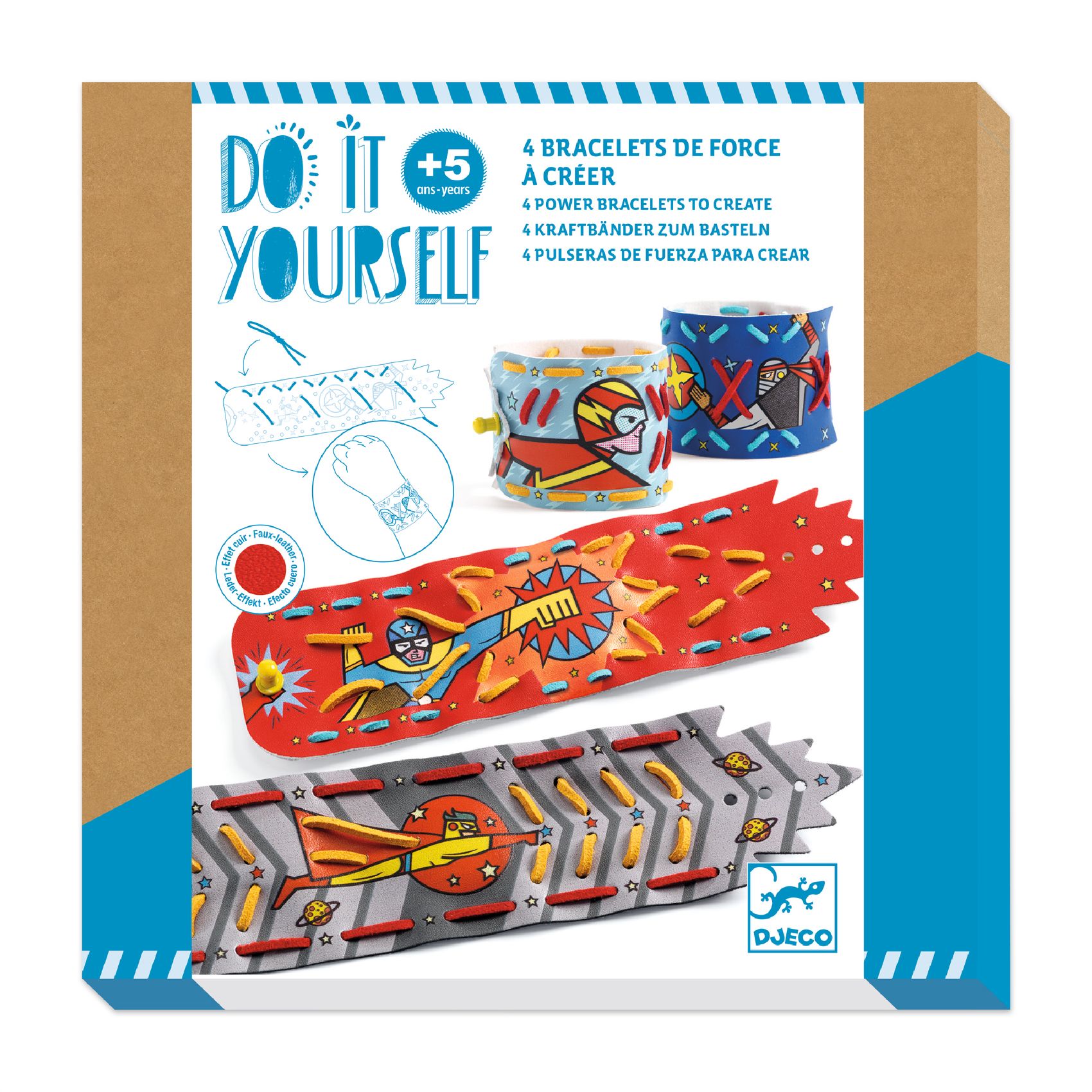 DJECO Náramky pro superhrdiny