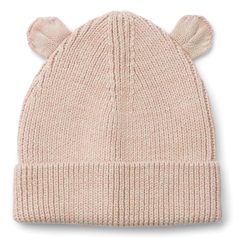 LIEWOOD Čepice Gina Beanie Rose / Sandy Velikost: 6-9m