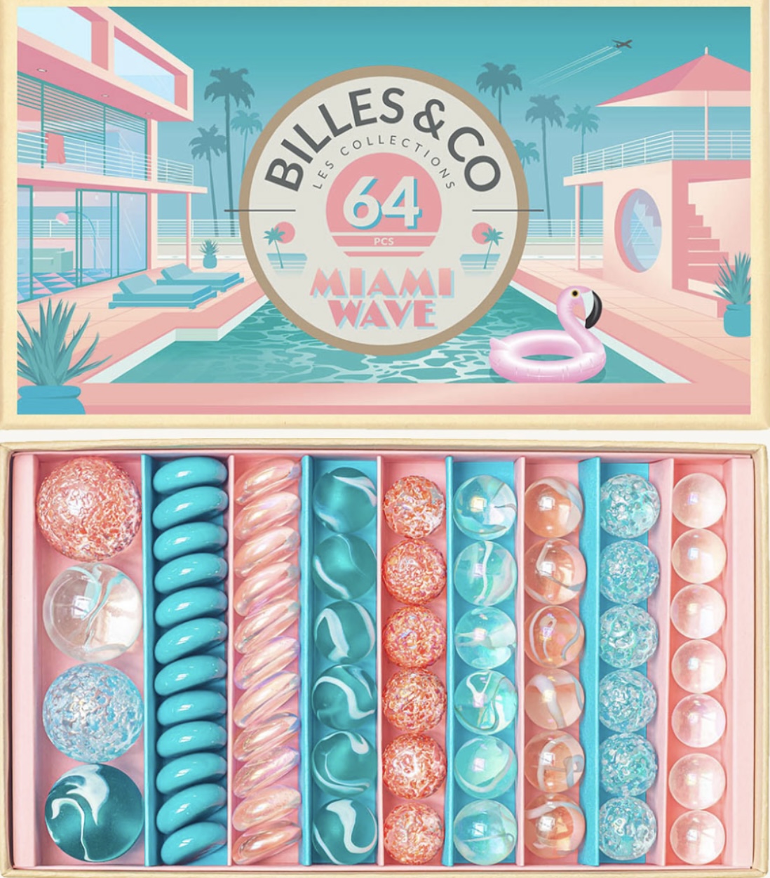Billes & Co Kuličky - Miami Wave