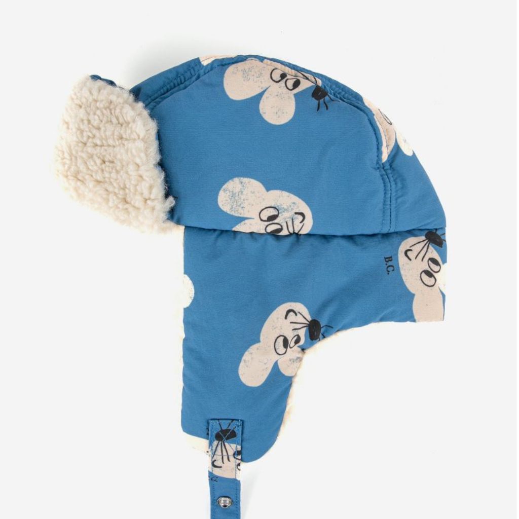 BOBO CHOSES Čepice Baby - Mouse all over Velikost: 48 (6-12m)