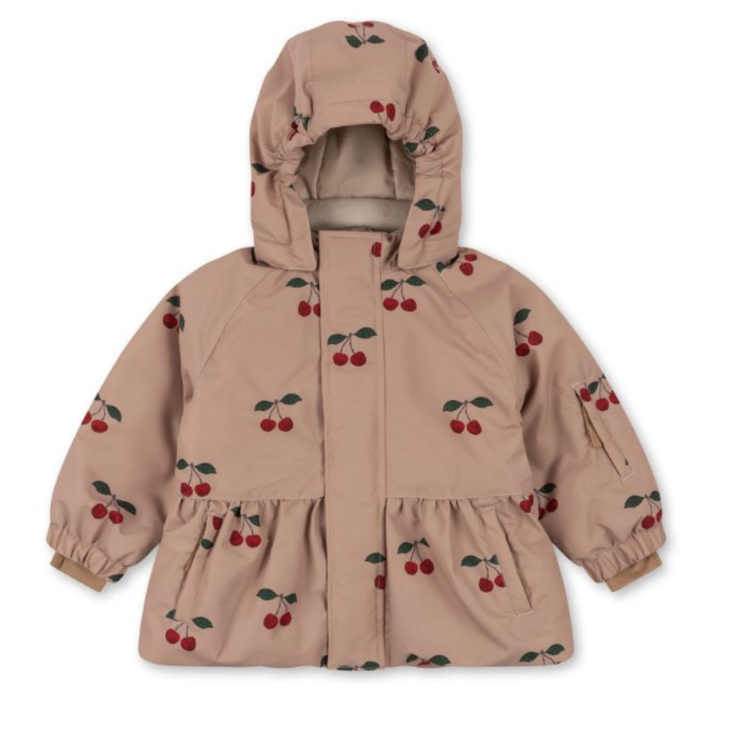 KONGES SLOJD Bunda - Mismou Frill / MA GRANDE CERISE Velikost: 4y