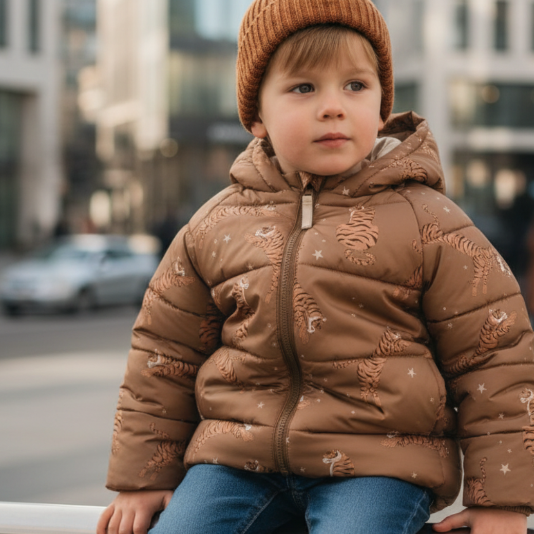 KONGES SLOJD Zimní bunda - Tiger Velikost: 5-6y