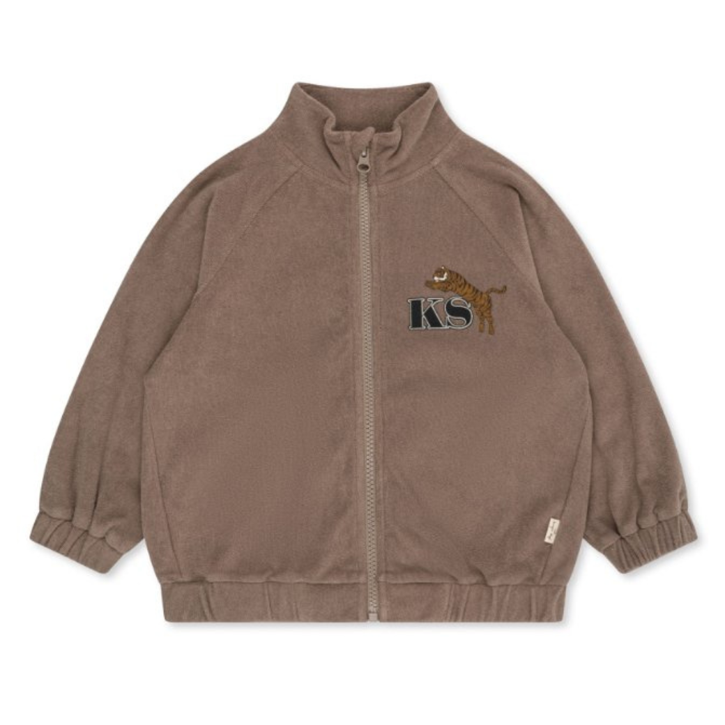 KONGES SLOJD Mikina - Itty / DESERT TAUPE Velikost: 3y