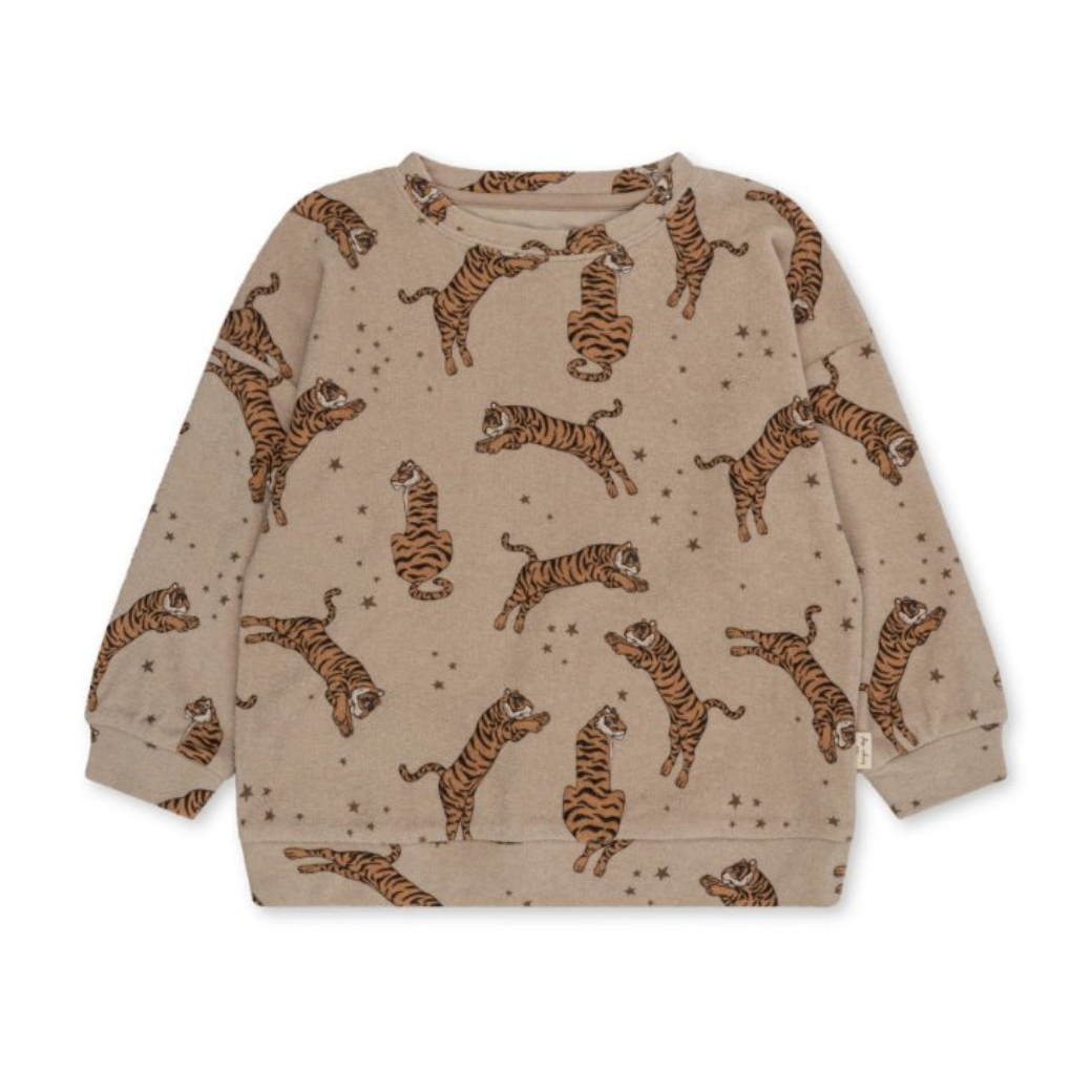 KONGES SLOJD Mikina - Itty / TIGER SAND Velikost: 18m
