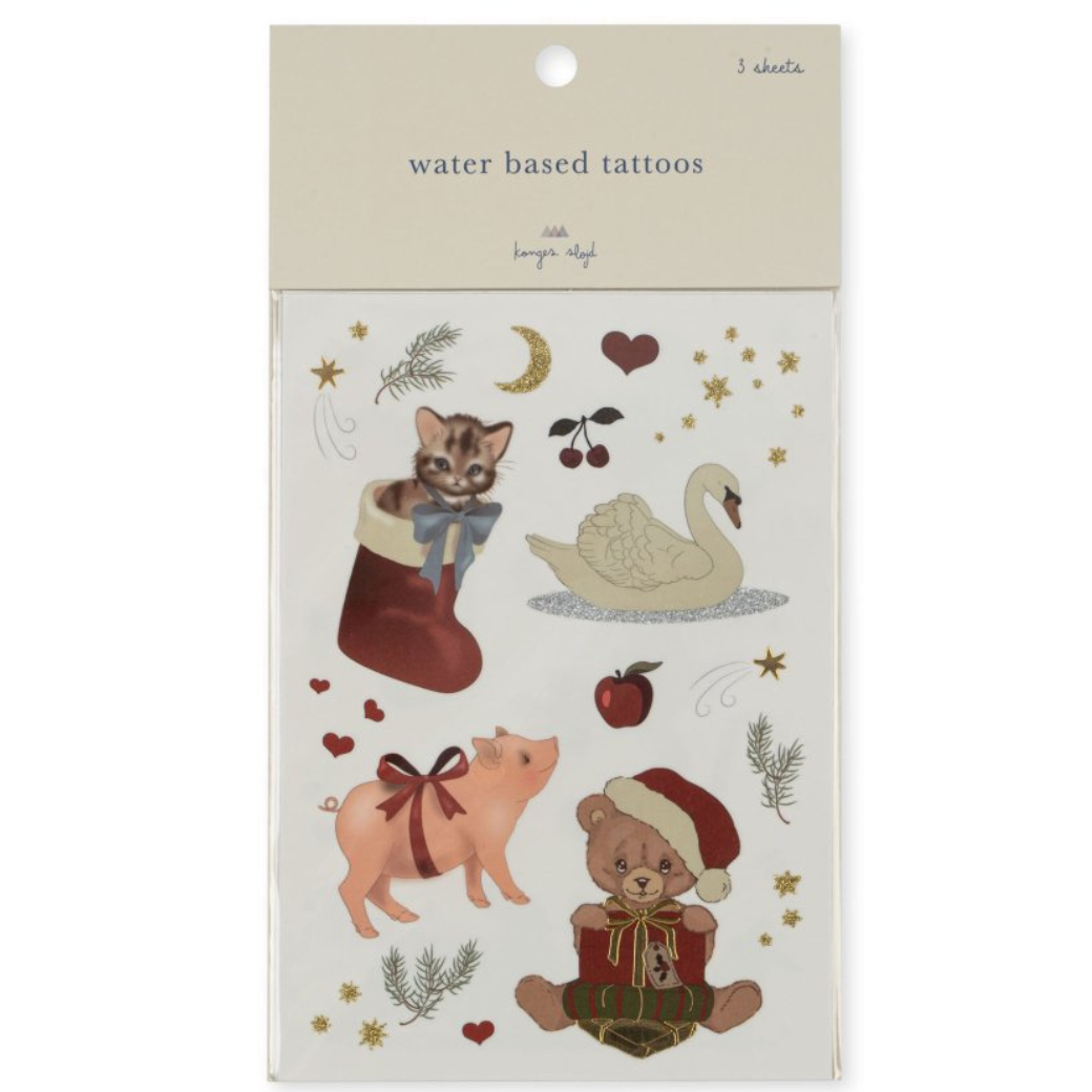 KONGES SLOJD Tetování CHRISTMAS MULTI