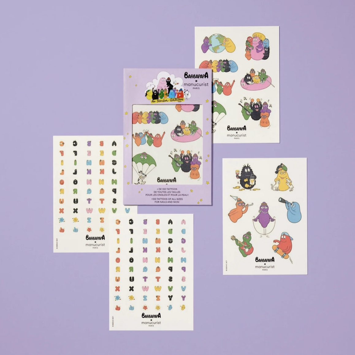 MANUCURIST Dětské tetování na nehty a tělo